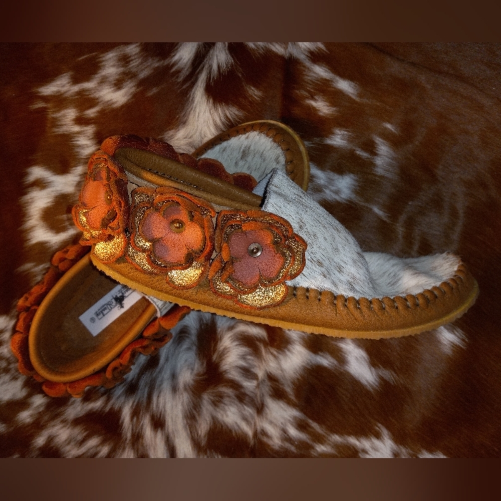 Broncy Donkey Leather Co Rail Three Ranch Dayworker Moccasins